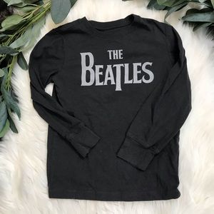 Old Navy Grey Long Sleeve Beatles Shirt